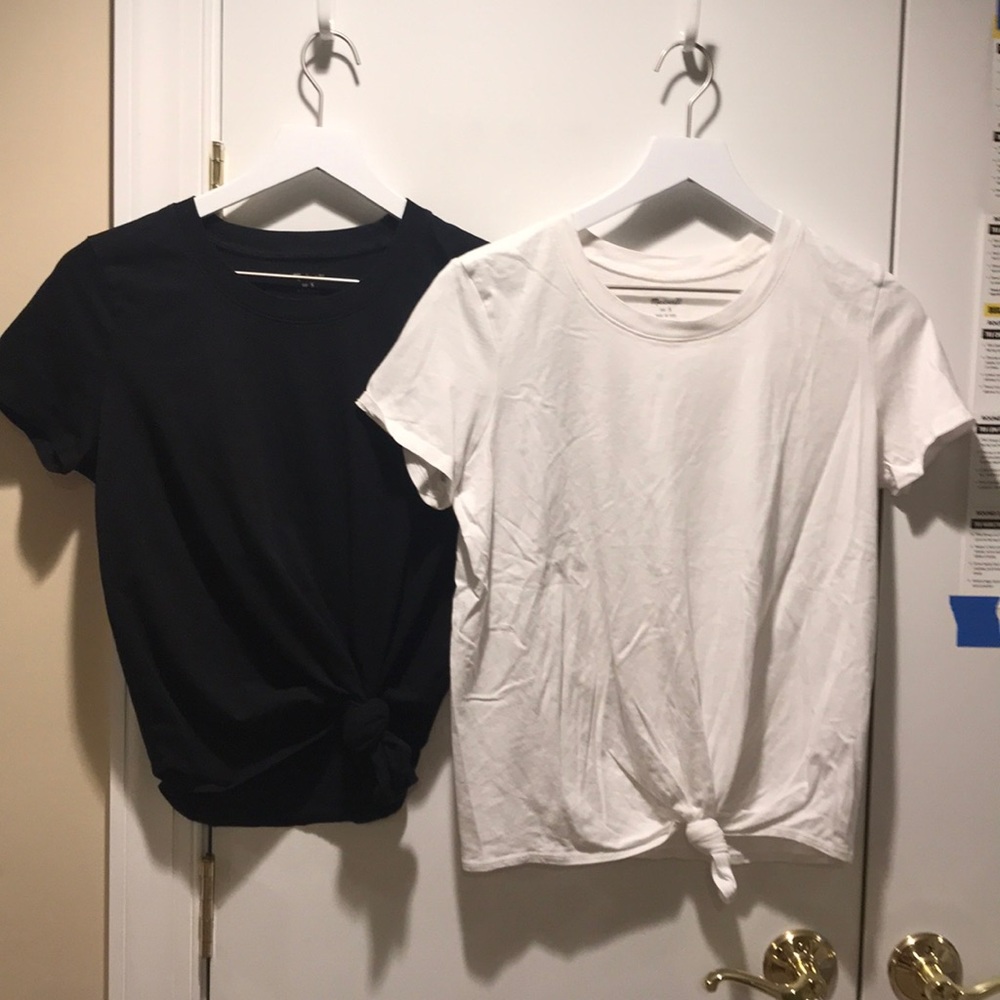 Madewell tshirts- set of two